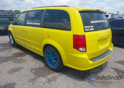 2014 Dodge Grand Caravan Sxt из США, поврежденный, VIN 2C4RDGCG7ER128536